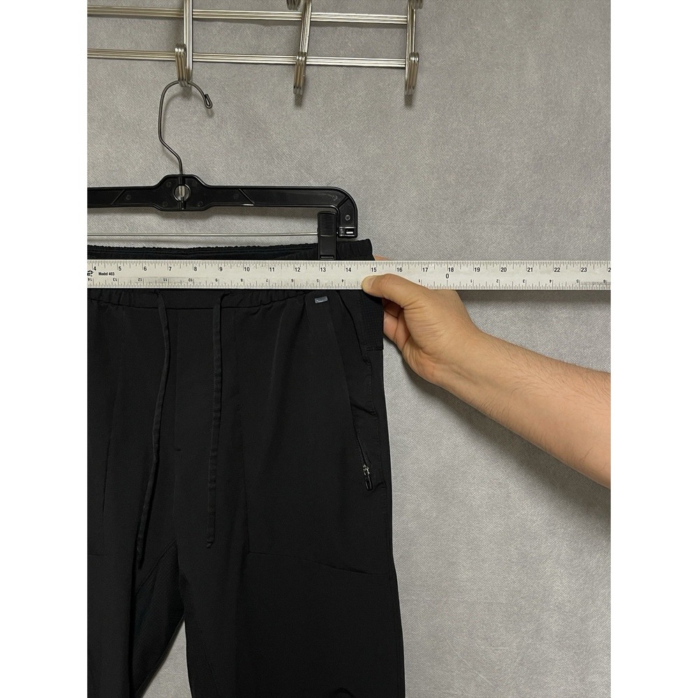 Lululemon Pants Men M Black License To Train Vented Jogger Pull On 29" LM5AEGS - Picture 4 of 10